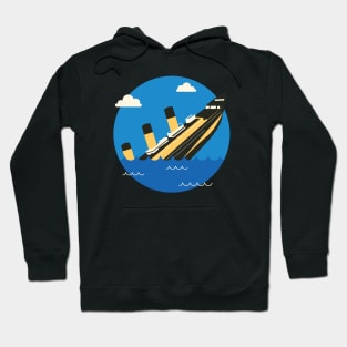 Titanic artwork symbol Hoodie